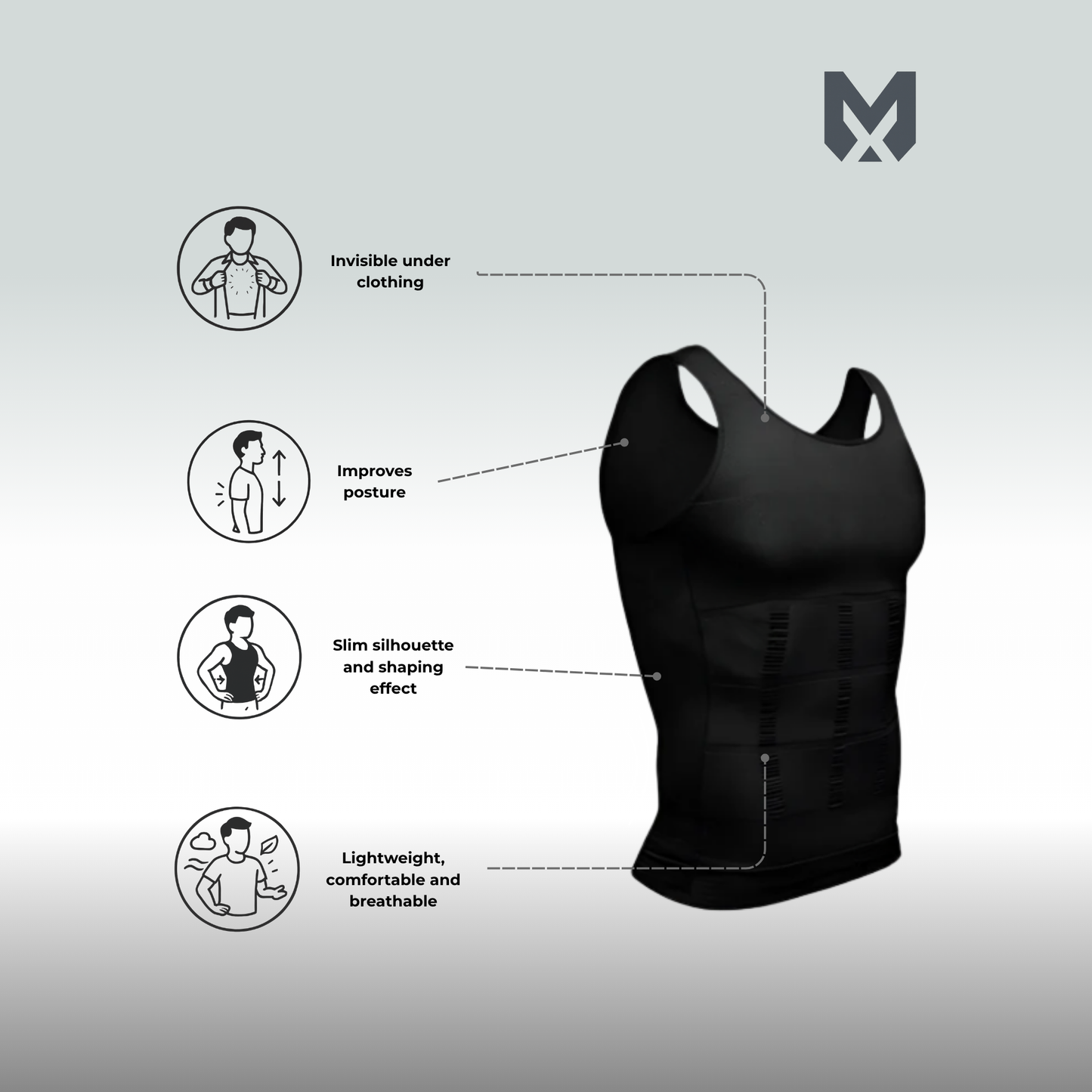 Shaping tank top Instant effect